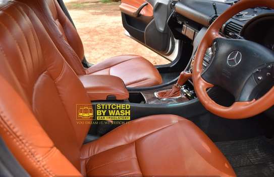 Mercedes seat covers, steering, floor upholstery image 8