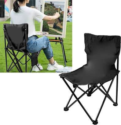 foldable metallic frame water proof canvas  camping chair image 1