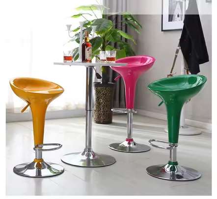 Barstool; Contemporary Fancy Ultramodern Barstool image 2