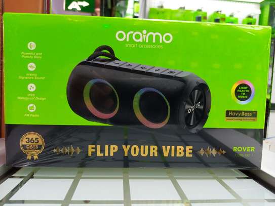 Oraimo Rover RGB Lights Flip Your Vibe Wireless Speaker image 1