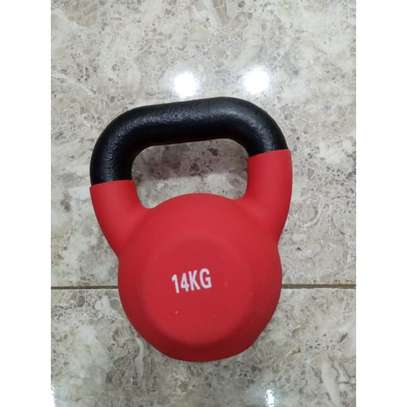Kettlebell With Vinyl Coating For Gym Fitness image 1