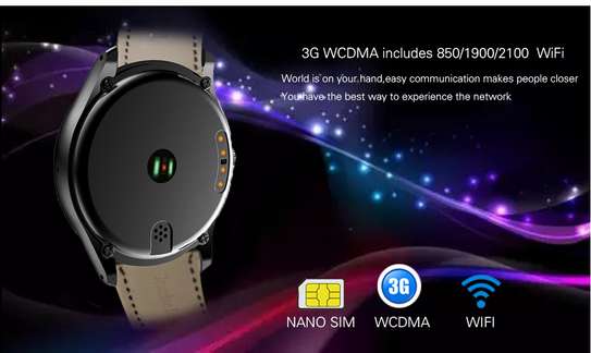 Android Bluetooth wifi 1GB RAM 8GB ROM sports Smart watch image 4