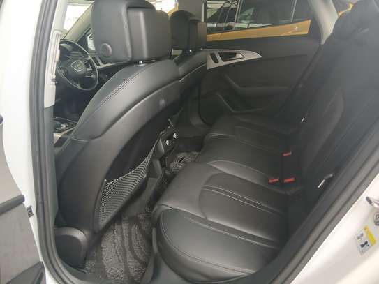 Audi A6 white 2018 image 14