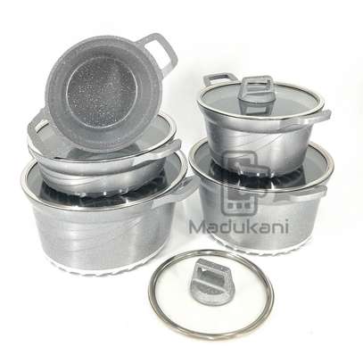 Bosch 10PCS Cookware Set, Gray image 3