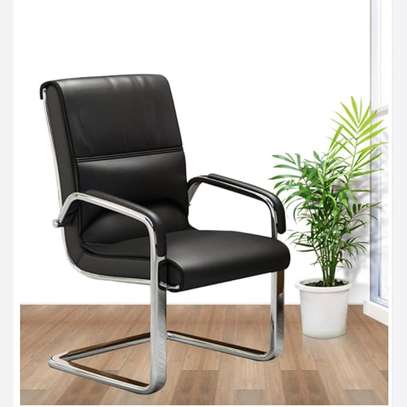 Upholstered Executive Visitor's Chair image 2