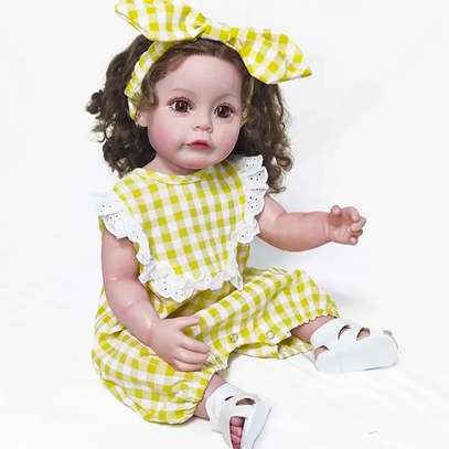 55cm Soft Silicone Realistic Toddler Reborn Dolls image 1