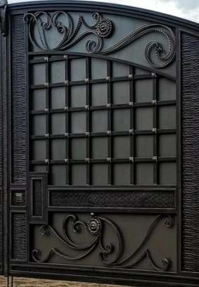 Modern Steel Gate Double Door image 7