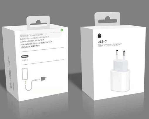 iPhone 11 Pro Max Fast Charger 18W USB-C Power Adapter USB-C to Lightning Cable image 4