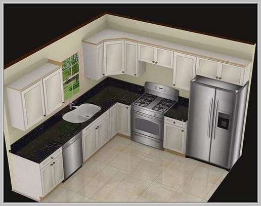 kitchen cabinet and Granite Top image 3