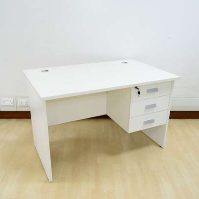 Office Desks: 1200mm Custom Computer Desk with Drawers image 3