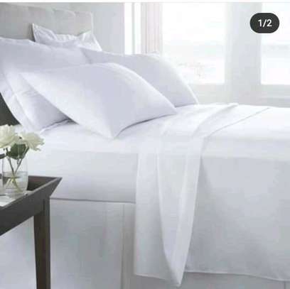 Pure cotton white bedsheets image 3