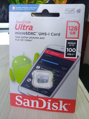 Sandisk 128GB MicroSDXC A1 100Mbs SDSQUAR/GN6MA image 2