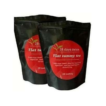 Flat Tummy Tea Slimming, Detox, Flat Tummy Tea ORGANIC SLIM TEA-28 BAGS image 1