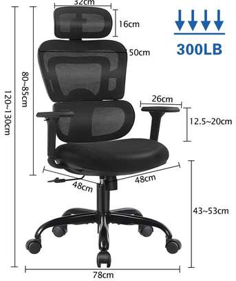 Office Chair: Classic Lumbar Support Office Seat image 4