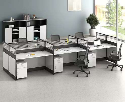 Office Desk: Modular Six-Link Work Desk image 2