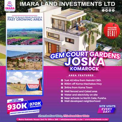 Imara Joska Komarock Land Plots with Installments image 1