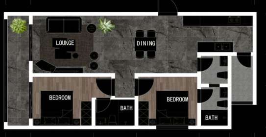 3 Bed Apartment with Swimming Pool at Mogotio Road image 16