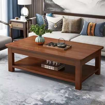 Executive Wooden Coffee Table image 1