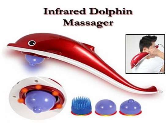 Electric Infrared Dolphin Massage Device Back Leg Full-body Massage image 1