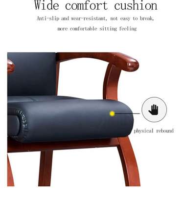 OFFICE CHAIR: Black High Density Office Chair image 2