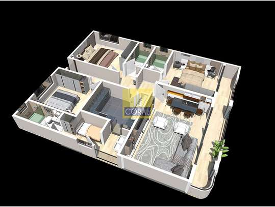 2 Bed Apartment in South C image 7