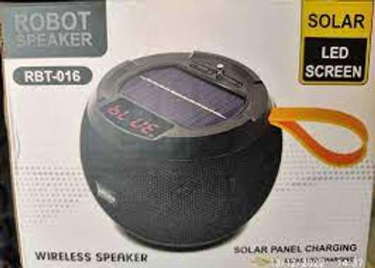 RBT 016 Bluetooth speaker fm Radio with Solar and Led screen image 3