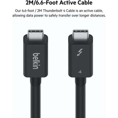 BELKIN CONNECT THUNDERBOLT 4 CABLE, 2M, ACTIVE image 2