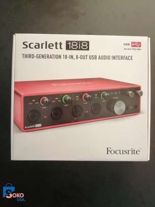 Focusrite Scarlett 18i8 3rd Gen USB Audio Interface image 2