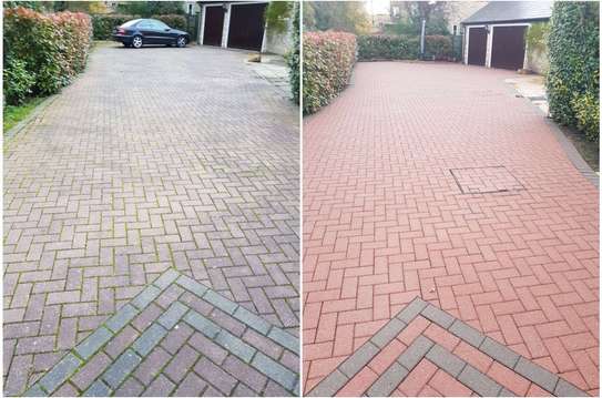 Driveway,terazzo and cabro cleaning and maintenance image 4