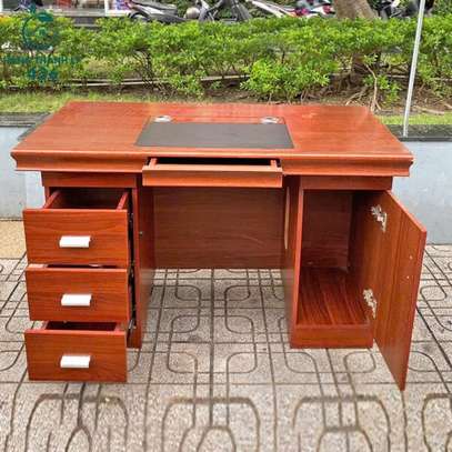 140cm Leather Cladding Director's Table image 6