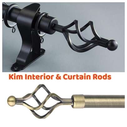 EXtendable curtain rods image 1
