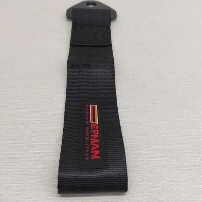 Recovery Tow Strap -Black image 1