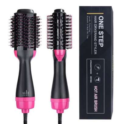Hair Dryer Brush 2 In 1 Hair Straightener brush Curler Comb Electric Blow Dryer Comb hot/heating Hair ionic Brush Roller Styler(With retail wihtout retail US) image 1