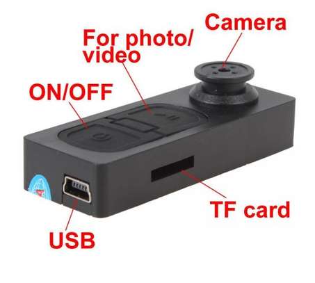Spy Button Camera image 1