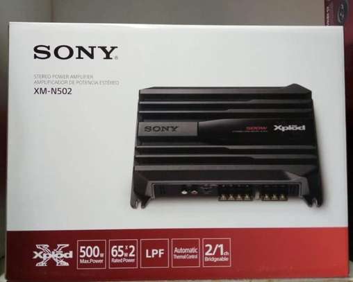Sony XM-N502 2 channel Amplifier image 1