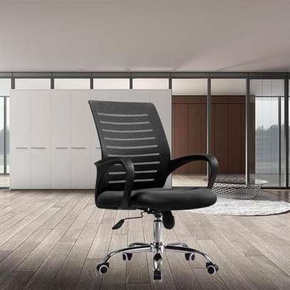 Typical Strong Mesh Secretarial Swivel Chair image 2