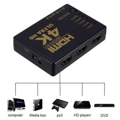 HDMI Switch 5 Into 1 Out 4K*2K HD Video Switch image 2