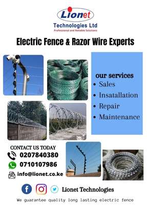 Professional Electric fence & Razor wire installers. image 3