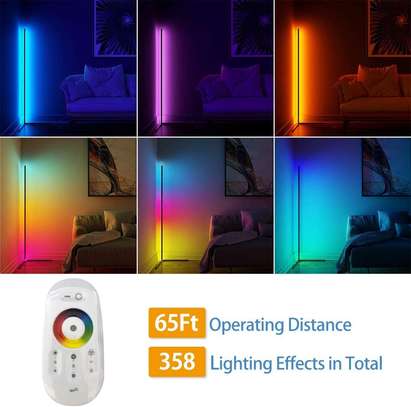 RGB LED FLOOR LAMP BEDROOM BEDSIDE DECOR image 1