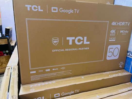 TCL 50 INCHES SMART GOOGLE UHD 4K FRAMELESS TV image 3