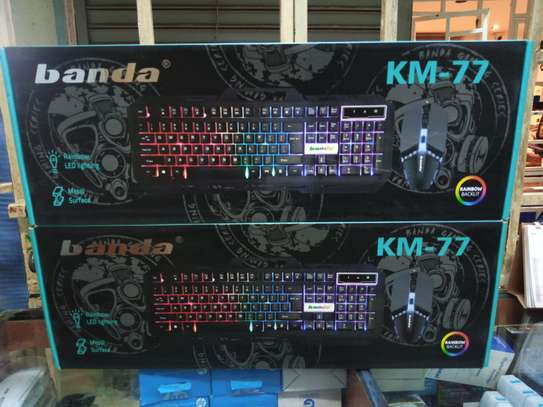 OEM Banda RGB Backlit Gaming Keyboard And Mouse image 2