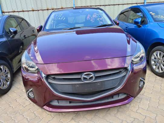 Mazda Demio petrol purple 2017 image 4