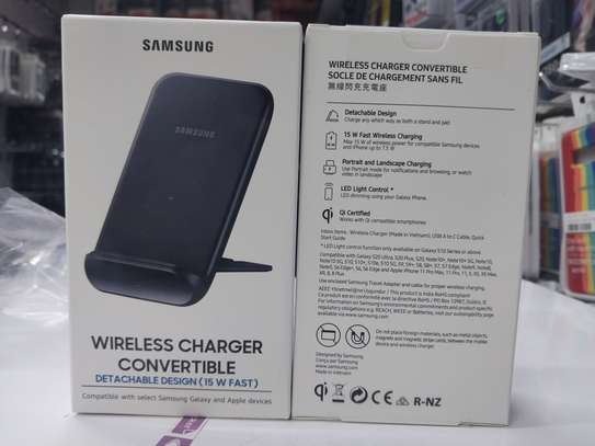 Original Samsung 15W Fast Wireless Charger Stand For Samsung image 1