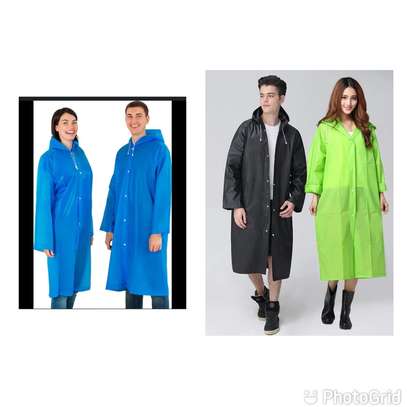 Adults Eva waterproof raincoat image 2