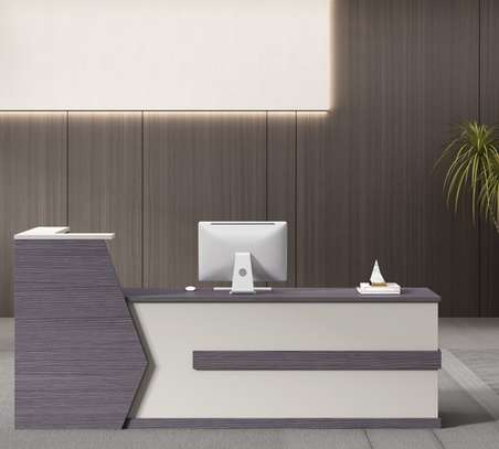 Office Table; 2000MM Modern Reception Table image 6