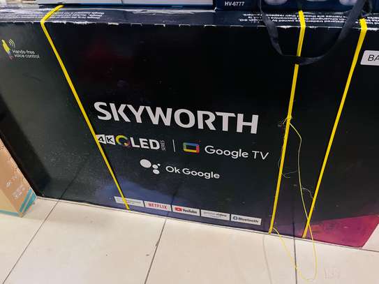 SKYWORTH 65 INCHES SMART ANDROID QLED UHD TV image 3