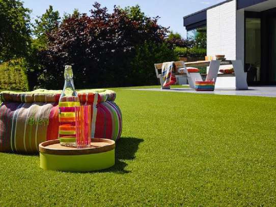 Balcony Affordable and Lovely Artificial Grass Carpet image 3