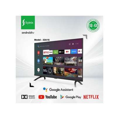 Synix 32” Smart android TV (NETFLIX, YOUTUBE,HDMI,USB) image 1