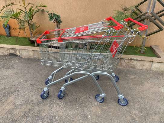 Supermarket trolleys image 1