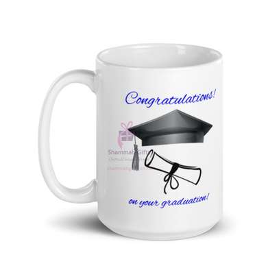 Graduation mugs customized with a message image 2